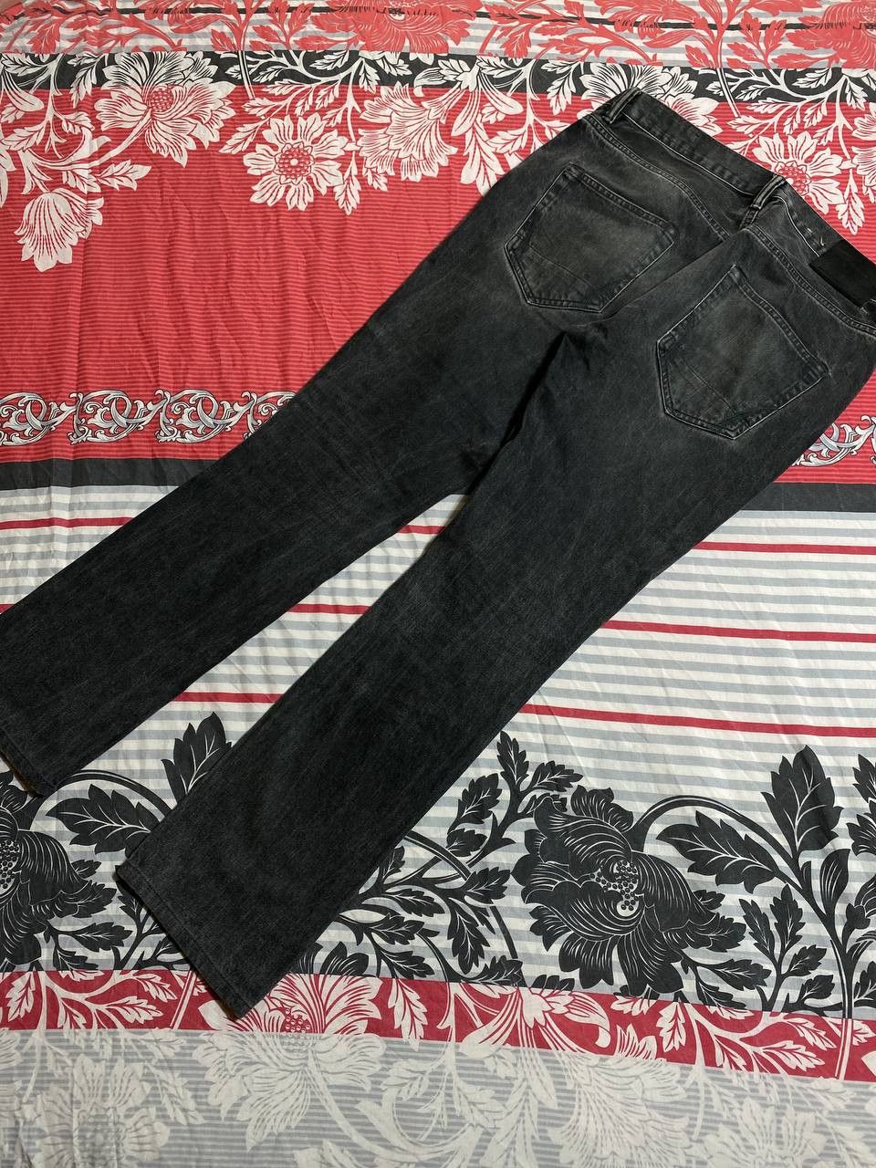Allsaints × Vintage Allsaints Vintage Y2K Distressed Washed Slammer Jeans Size US 34 / EU 50 - 12 Thumbnail