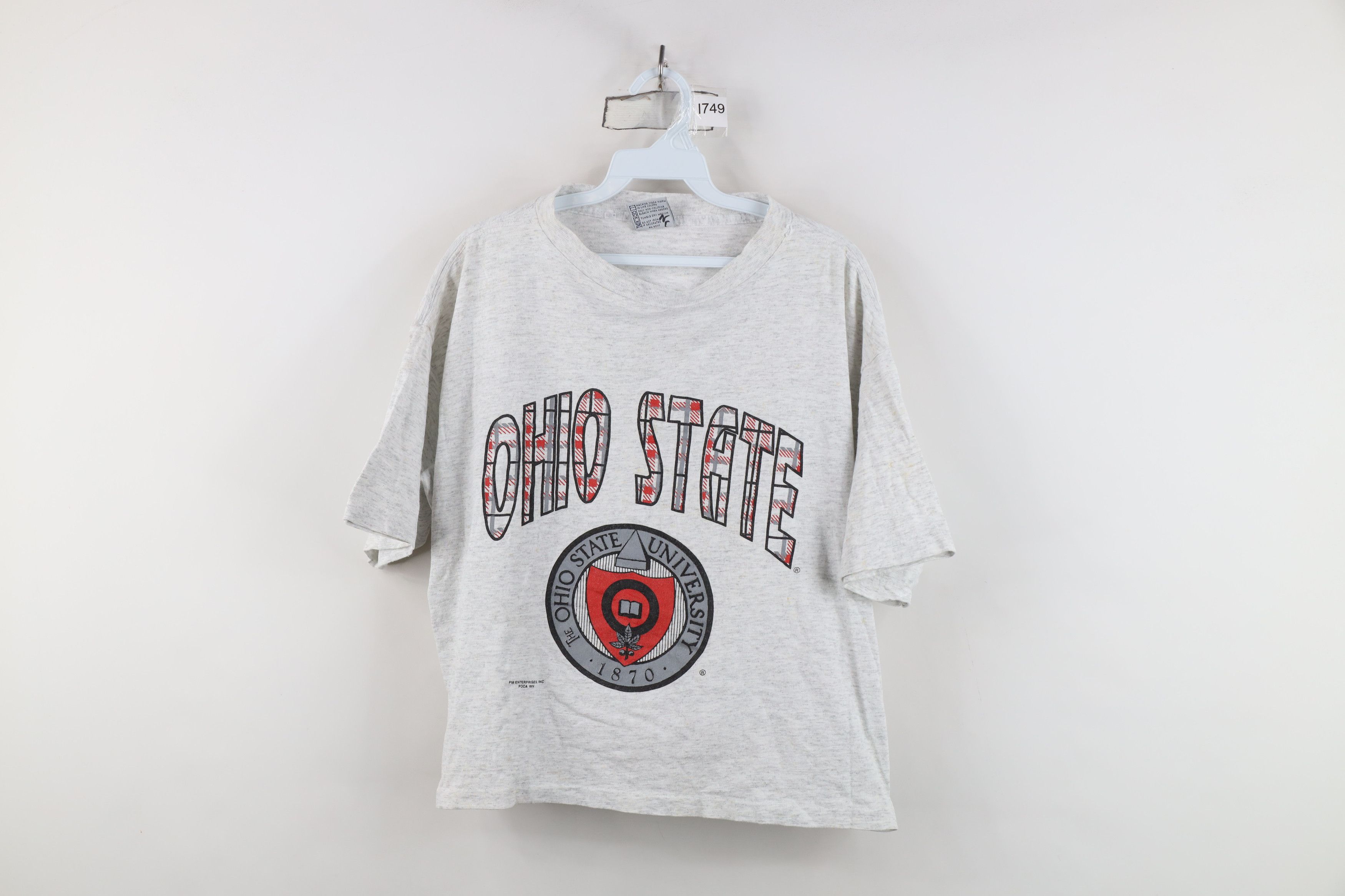 Vintage Vintage 90s Ohio State University Short Sleeve T-Shirt USA Size ONE SIZE - 1 Thumbnail