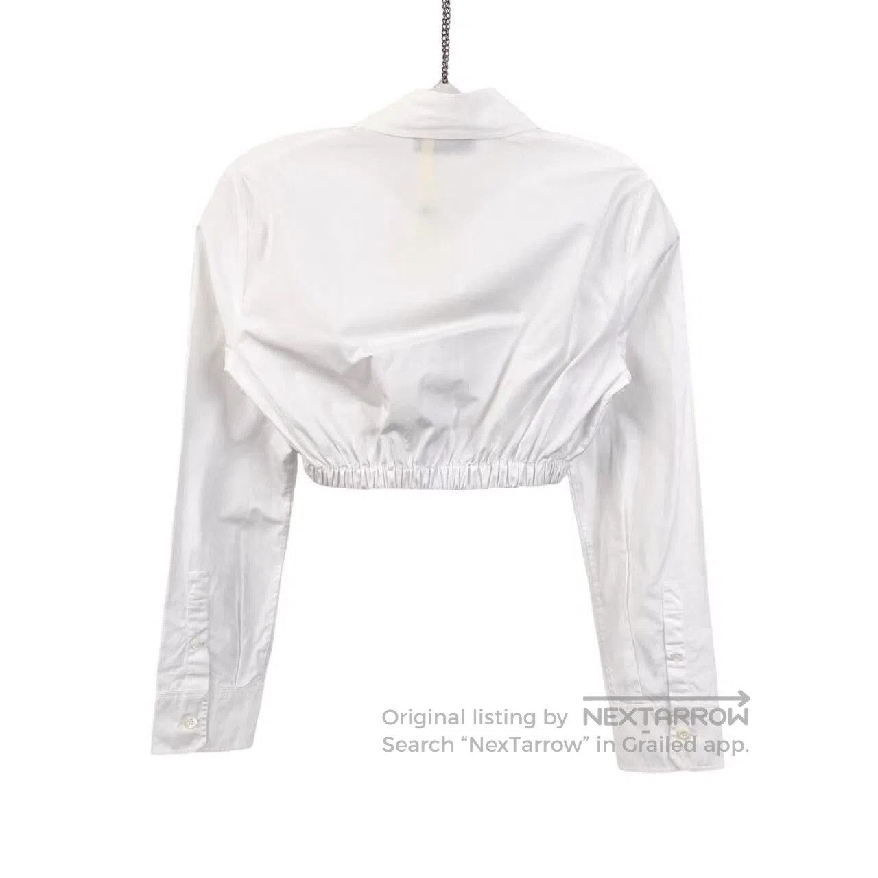 Prada Prada Short long-sleeved shirt| Size XXS / US 00 / IT 34 - 2 Thumbnail