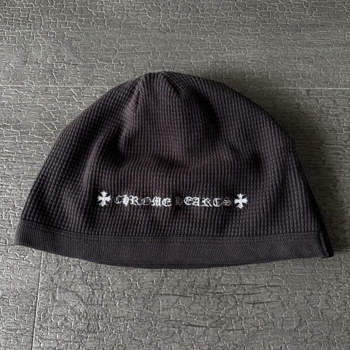 Chrome Hearts Old Chrome Hearts CH plus CROSS thermal beanie stk Size ONE SIZE - 2 Thumbnail