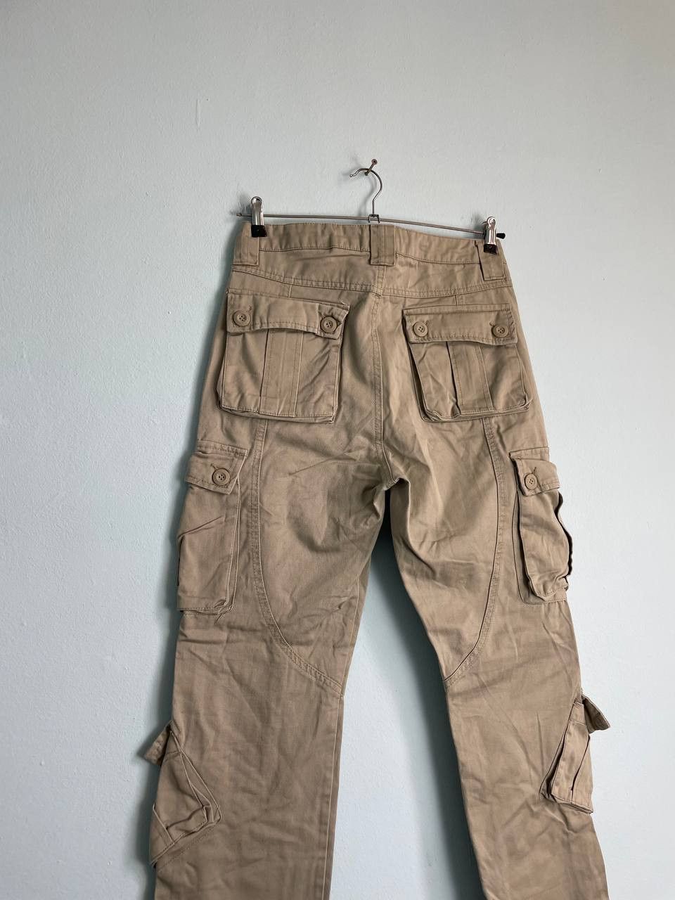 Japanese Brand Vintage Rick Owens Junya Watanabe Style Cargo Pants Size US 32 / EU 48 - 6 Thumbnail