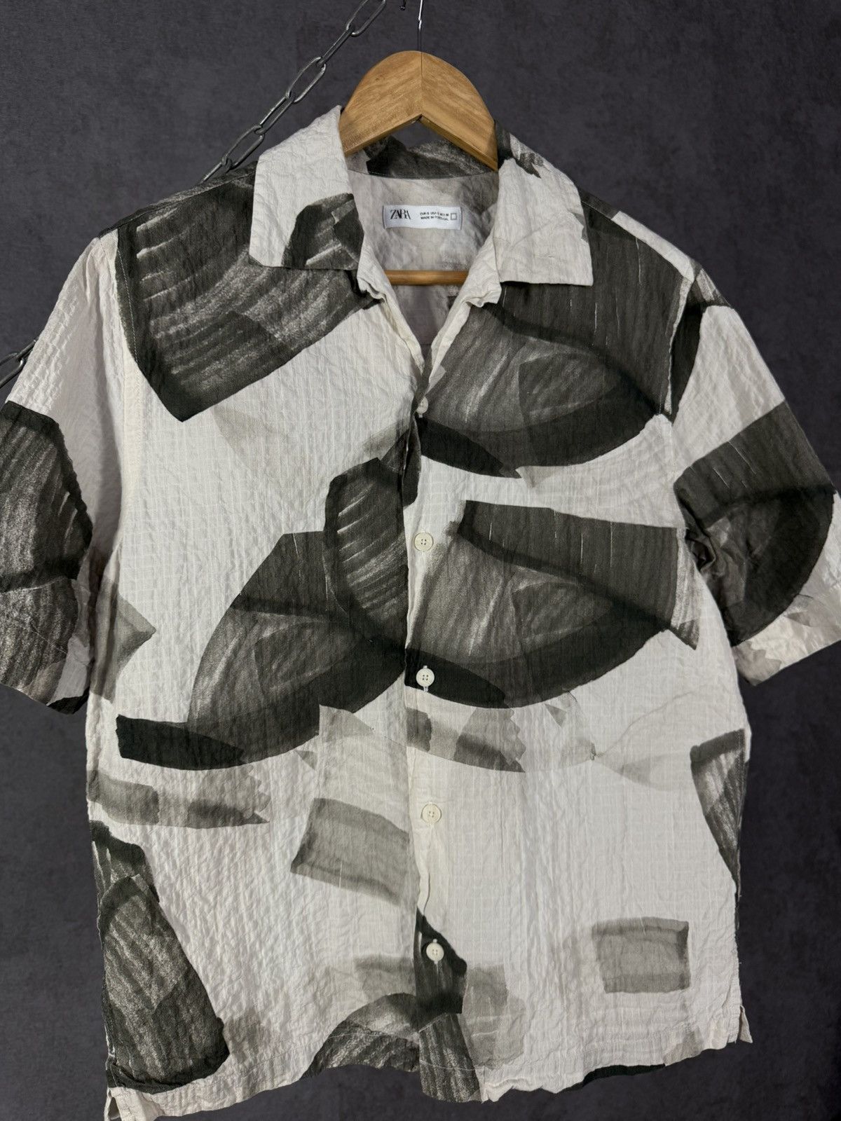 Zara Zara Man designer art shirt Size US S / EU 44-46 / 1 - 3 Thumbnail