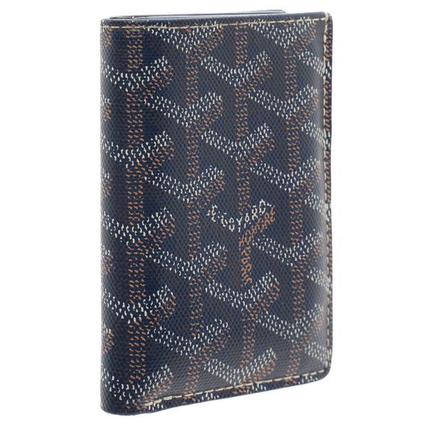 image of Goyard St Pierre Cardholder in Blue, Women's