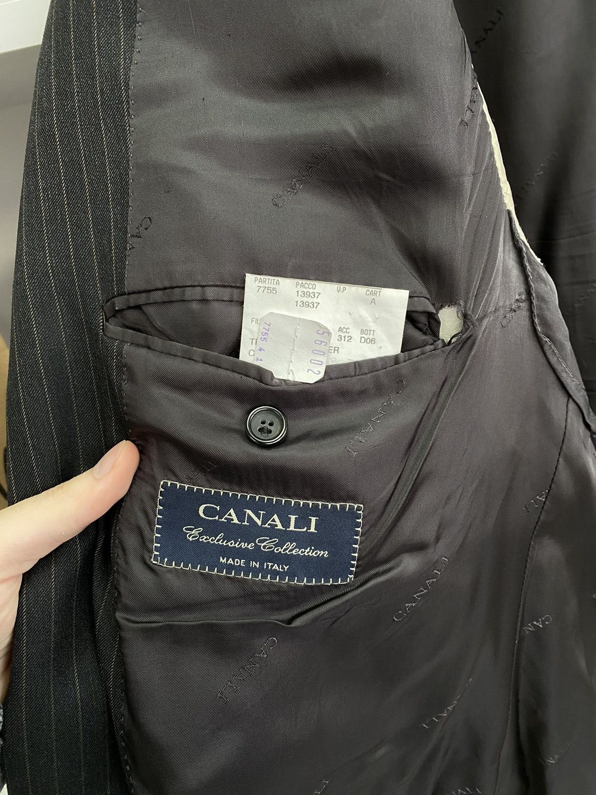 Canali × Designer × Vintage Vintage Canali Luxury old money style blazer Size US L / EU 52-54 / 3 - 11 Thumbnail