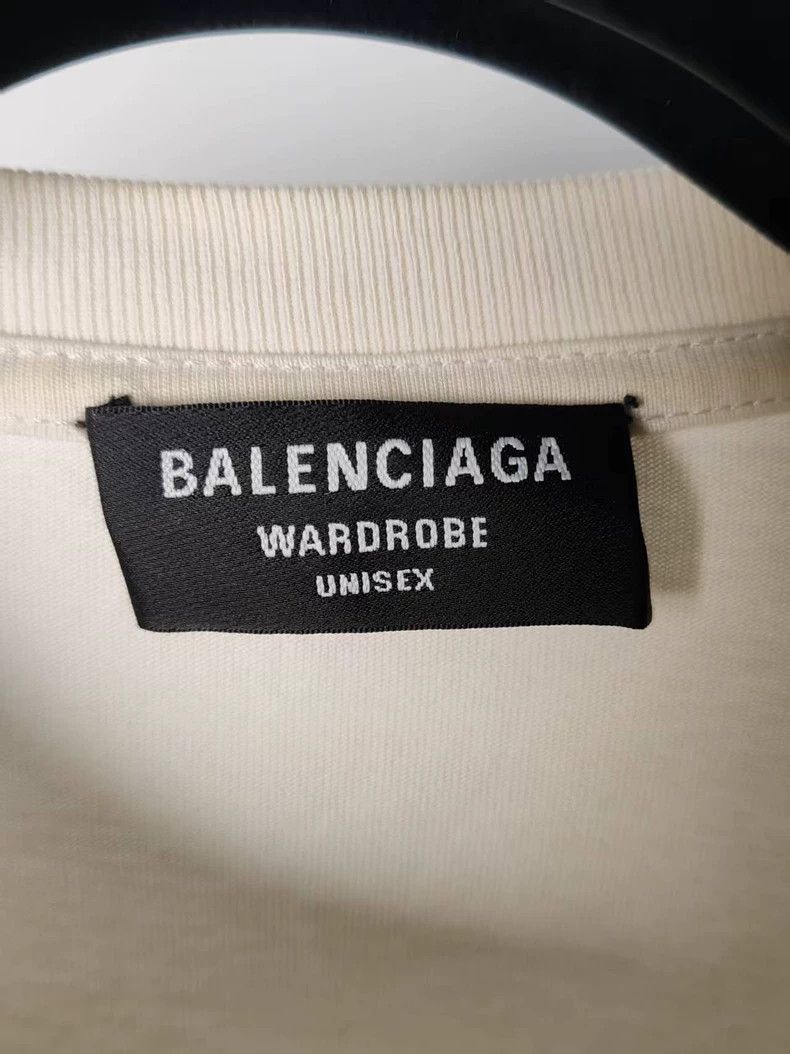 Balenciaga Balenciaga Wave Print T-Shirt Size US S / EU 44-46 / 1 - 4 Thumbnail