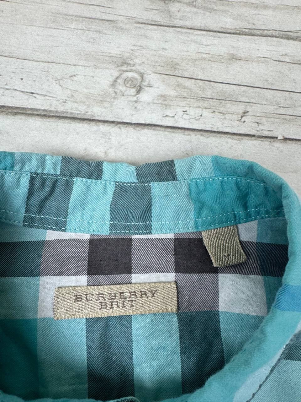 Burberry Burberry Brit Nova Check Blue Shirt Button Up Size US M / EU 48-50 / 2 - 8 Thumbnail