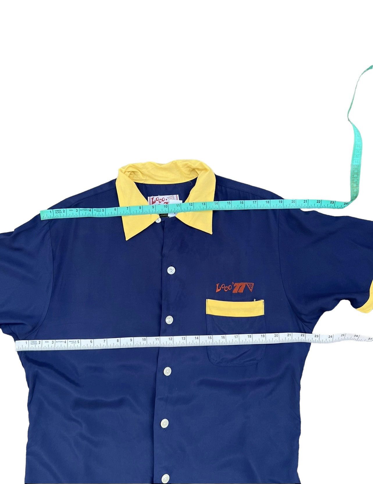 Vintage Vintage Loco’ 77 100% Rayon Bowling Shirt Size US M / EU 48-50 / 2 - 4 Thumbnail