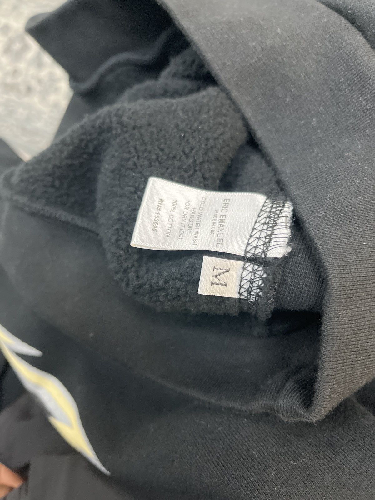 Eric Emanuel Eric Emanuel Black Lightning Hoodie Size US M / EU 48-50 / 2 - 3 Thumbnail