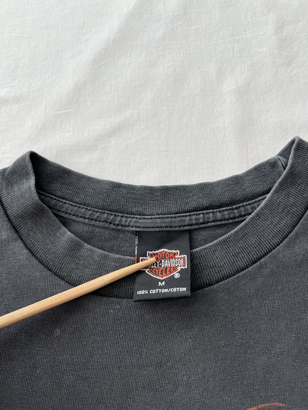 Harley Davidson Vintage 2001 Harley Davidson Fire Horse Flame Daytona Tshirt Size US M / EU 48-50 / 2 - 14 Thumbnail