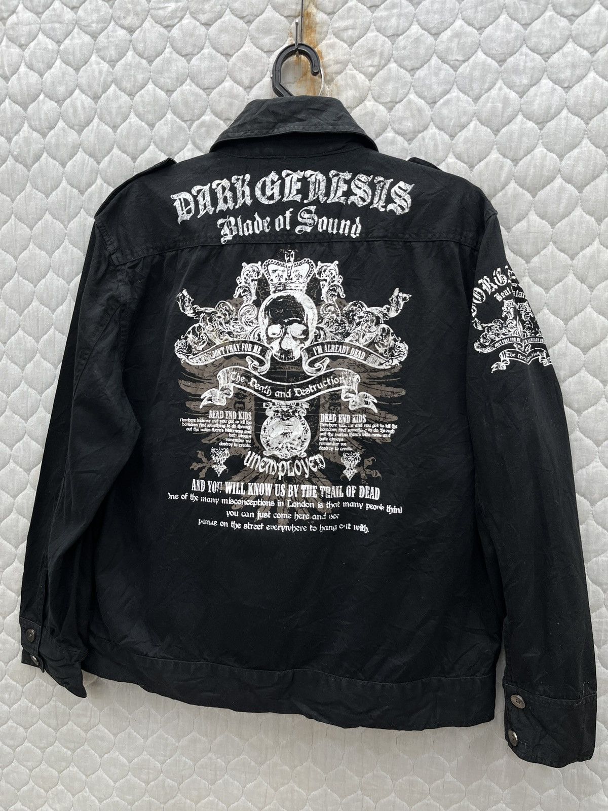 Le Grande Bleu (L.G.B.) 🔥🔥🔥ARCHIVE HEDGEHOP SKULLS JACKET Size US M / EU 48-50 / 2 - 3 Thumbnail