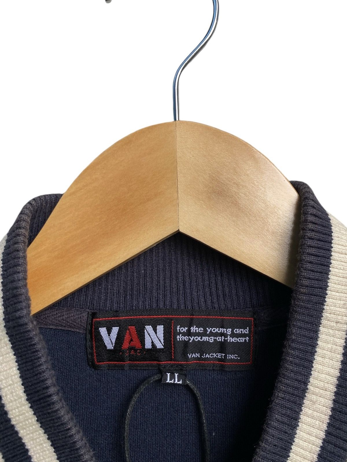 Japanese Brand × Van 🔥🔥 Vintage Van Jac Varsity Jacket Size US L / EU 52-54 / 3 - 3 Thumbnail