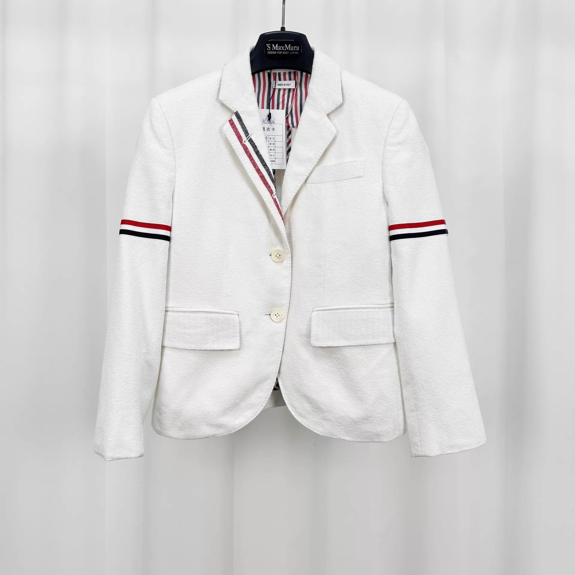 Thom Browne TB Double Armband Color Stripe Blazer 38 98 New Size XS / US 0-2 / IT 36-38 - 1 Thumbnail
