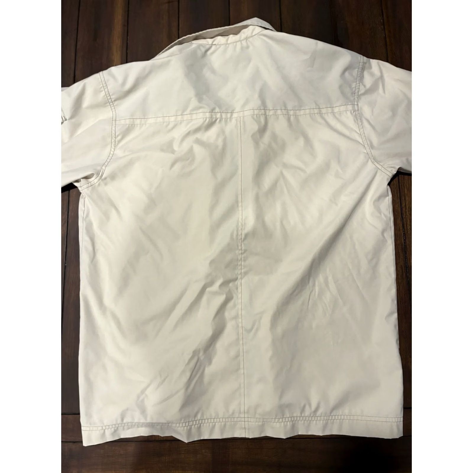 Vintage PACO Jacket Windbreaker Beige Pockets Men S Polyester Lining Regular Small Slim? Size US S / EU 44-46 / 1 - 7 Thumbnail