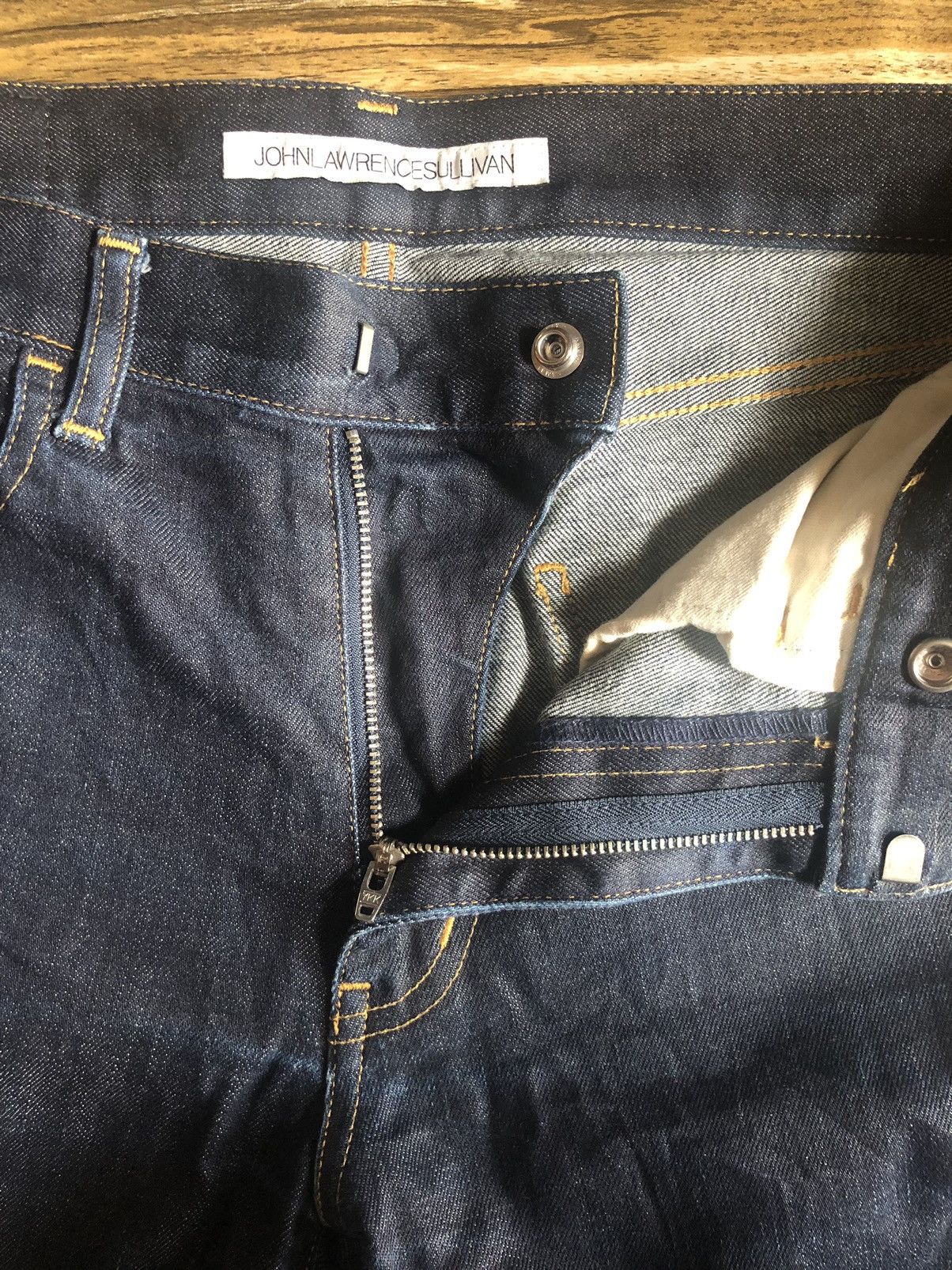 JOHN LAWRENCE SULLIVAN JLS 02-05 stretch denim with darts Size US 38 / EU 54 - 7 Thumbnail
