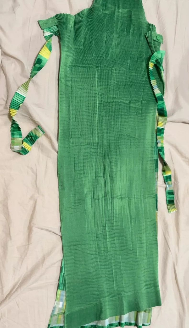 Other Issey Miyake/三宅一生 Green lace-up dress Size M / US 6-8 / IT 42-44 - 6 Thumbnail
