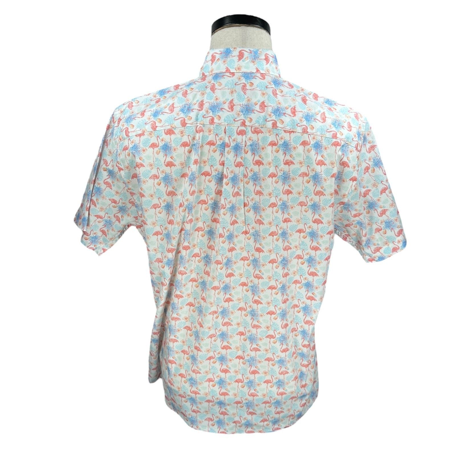 Peter Millar Peter Millar Shirt Men’s M Paradise Short Sleeve Button-Up Size US M / EU 48-50 / 2 - 5 Thumbnail