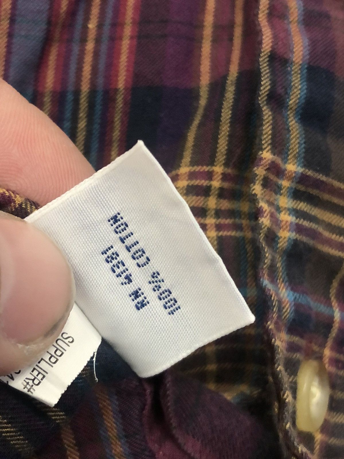 Polo Ralph Lauren Polo Ralph Lauren Plaid Button Up Size US L / EU 52-54 / 3 - 5 Thumbnail