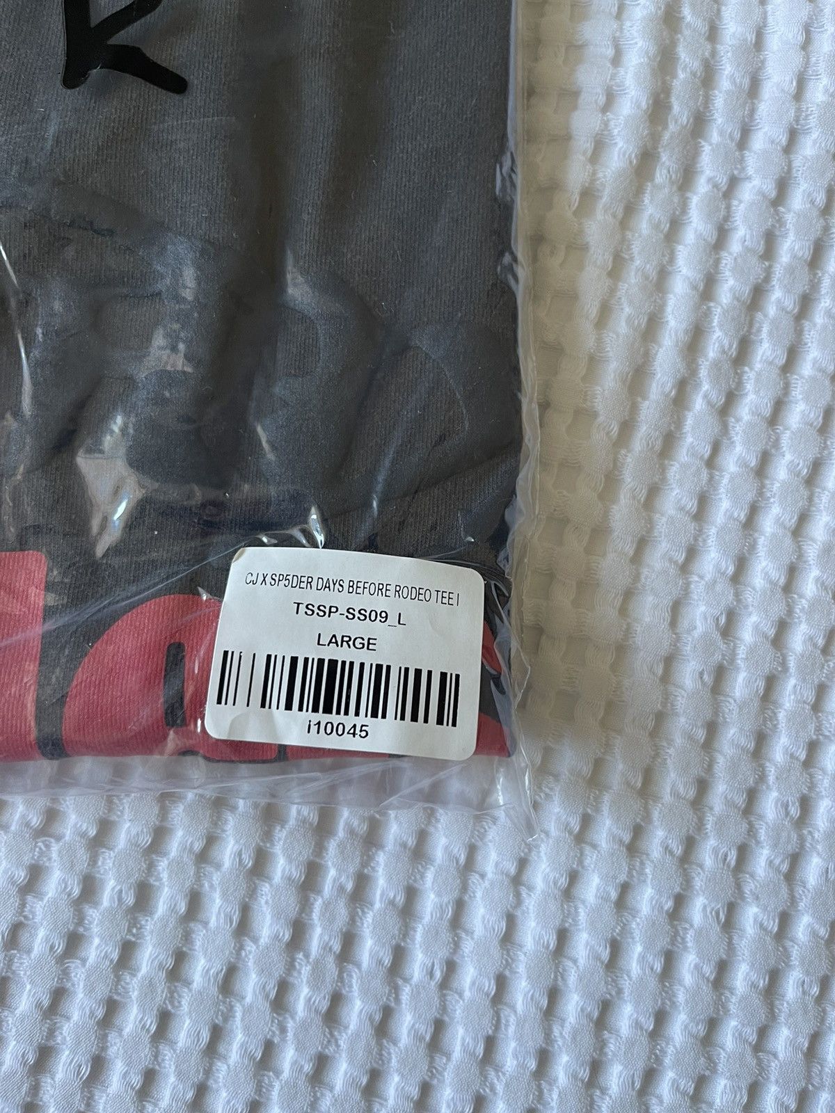 Sp5der × Travis Scott CJ X SP5DER DAYS BEFORE RODEO TEE I Size L Size US L / EU 52-54 / 3 - 2 Thumbnail