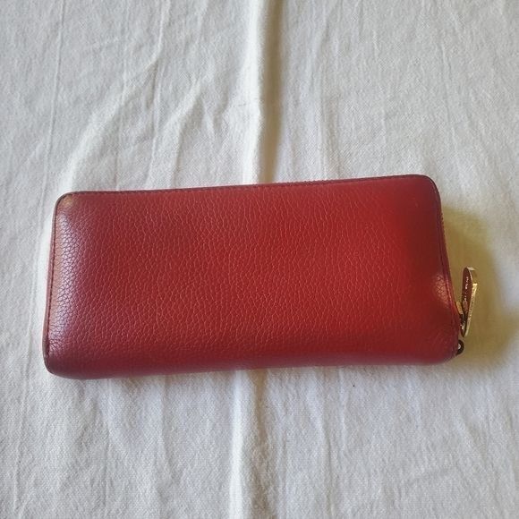 Michael Kors Michael Kors Red Zip Wallet Size ONE SIZE - 3 Thumbnail
