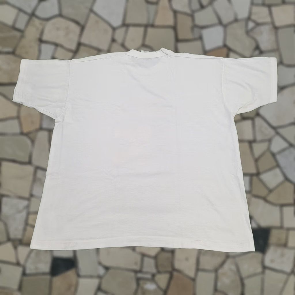 Fruit Of The Loom VINTAGE Police Dog Shirt 2XL 25x27 White Rez-Dogs USA 90s Funny Police Shirt Mens Graphic Tee Fruit of the Loom Size US XXL / EU 58 / 5 - 1 Thumbnail