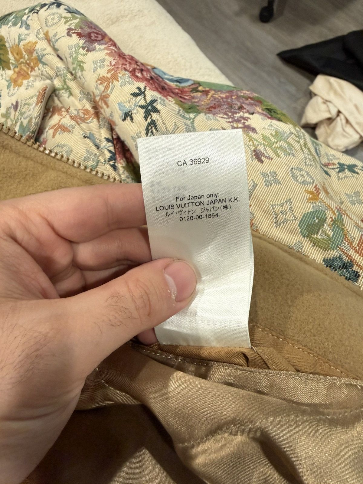 Louis Vuitton Louis Vuitton Camel Suede Monogram Western Jacket Size US M / EU 48-50 / 2 - 11 Thumbnail