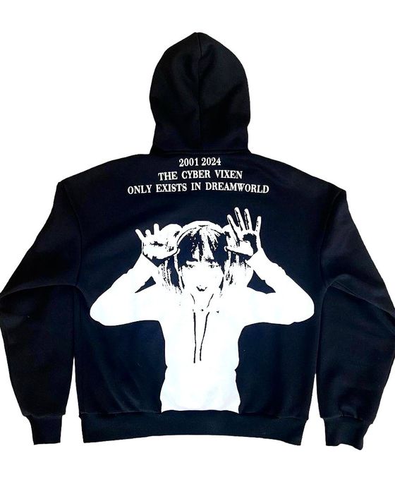 Designer Y2K ANIME ZIP HOODIE Grailed