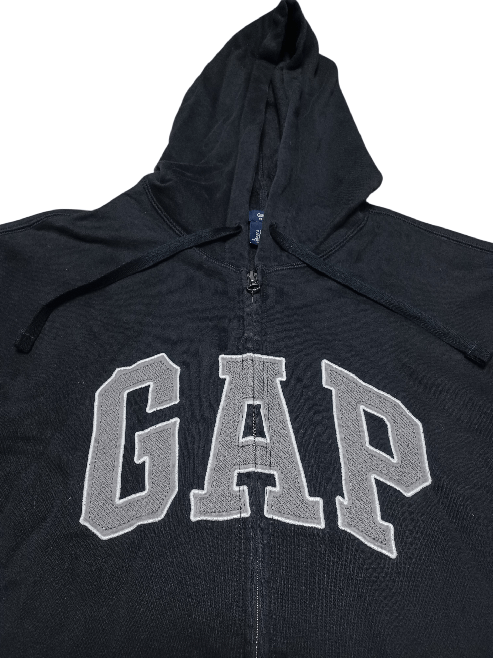 Gap GAP VINTAGE BIG LOGO EMBROIDERED ZIP HOODIE Size US XL / EU 56 / 4 - 2 Thumbnail
