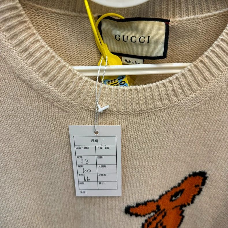 Gucci GucciLittle deer small logo sweater 2503-Nextarrow Size US L / EU 52-54 / 3 - 2 Thumbnail