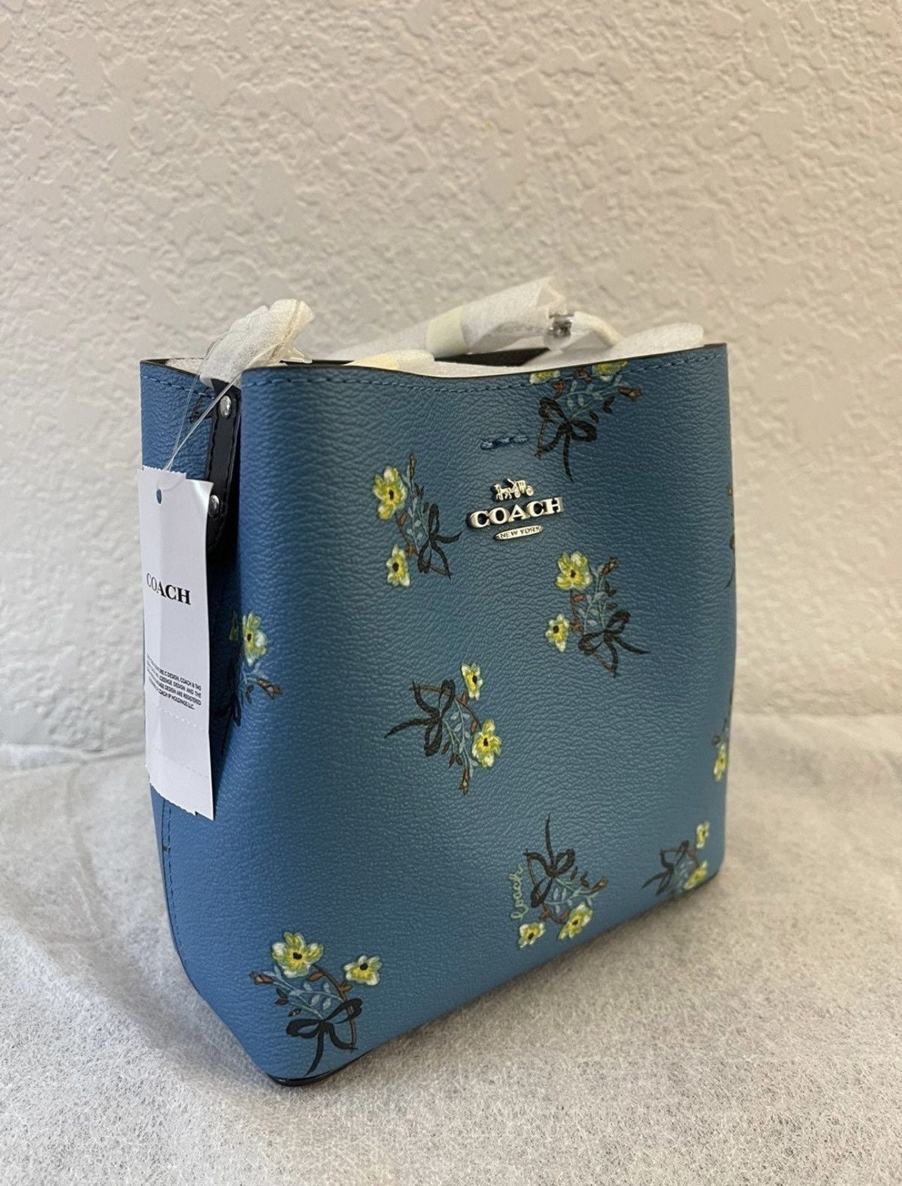 Coach Coach Mini Town Women's Bucket Bag shoulder bag in blue Size ONE SIZE - 7 Thumbnail