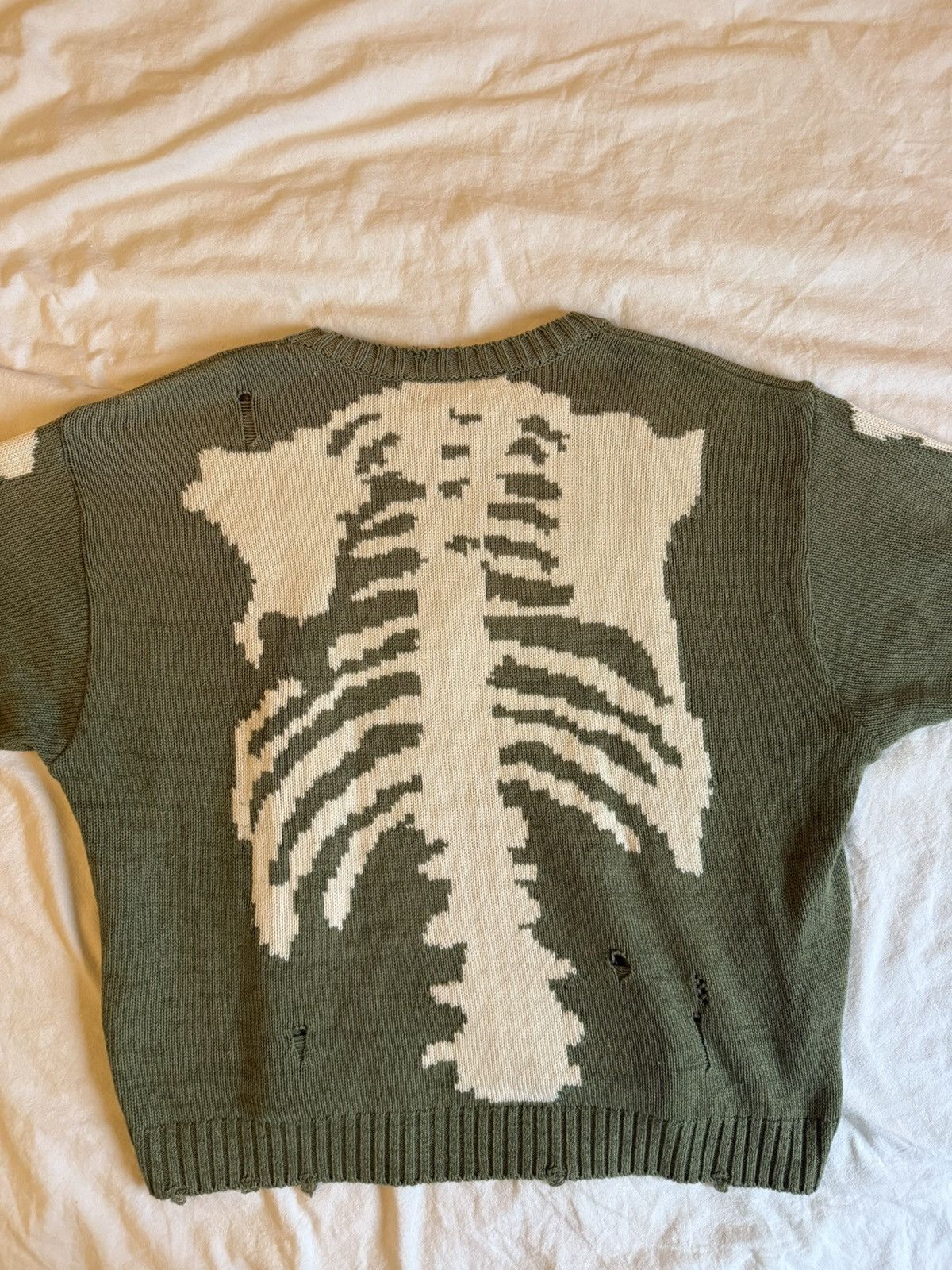 Kapital Kapital 5G Bone Sweater Size US S / EU 44-46 / 1 - 2 Thumbnail