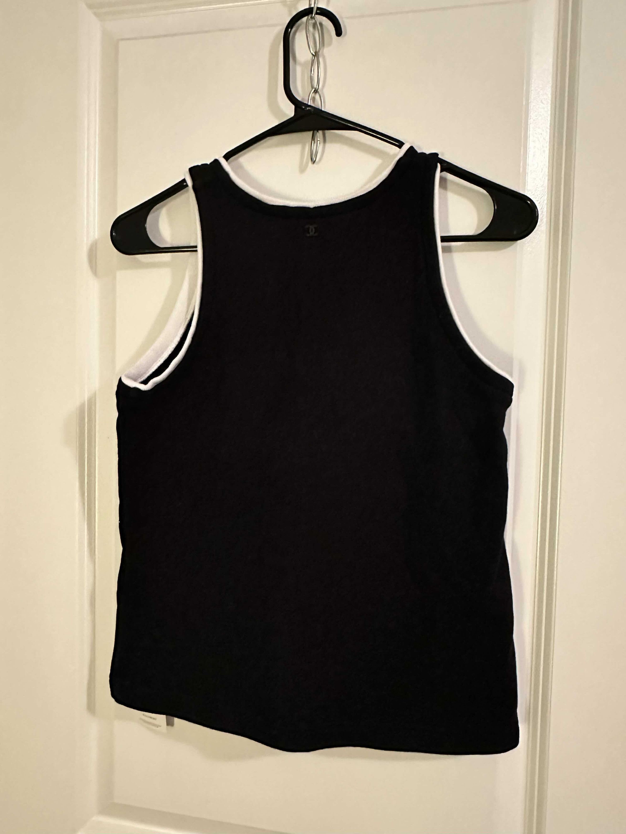 Chanel Chanel 2021 TV Broadcast Signal Tank Top Size M / US 6-8 / IT 42-44 - 3 Thumbnail