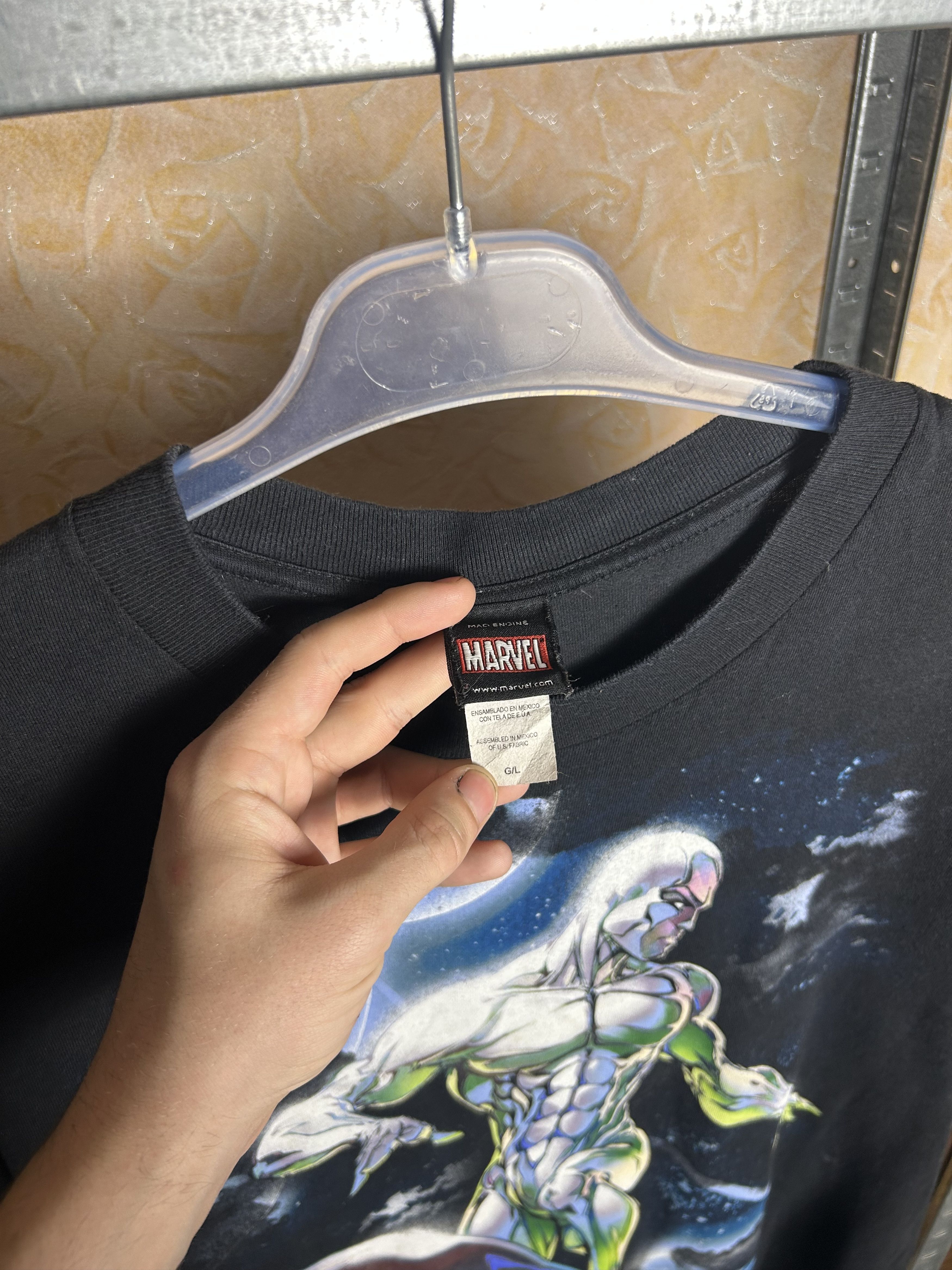 Marvel Comics Vintage 2000s Silver Surfer Mad Engine Marvel Comics T-shirt Size US L / EU 52-54 / 3 - 3 Thumbnail