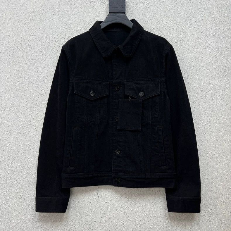 Louis Vuitton Louis Vuitton Black Tag DNA Denim Jacket 2503-Nextarrow Size US S / EU 44-46 / 1 - 1 Thumbnail