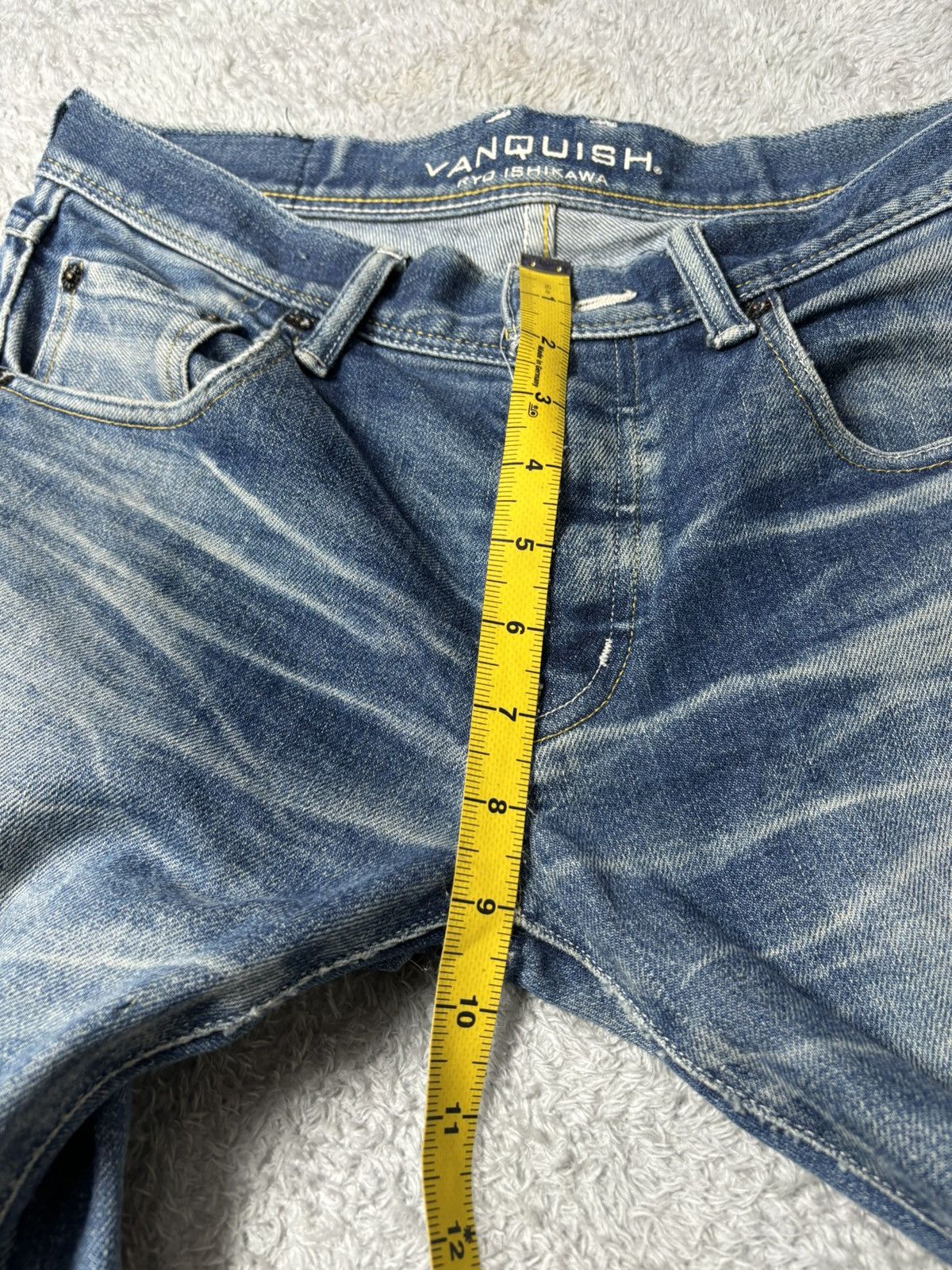 Vanquish Vanquish Ryo Ishikawa Faded Distressed Denim. S0366 Size US 31 - 14 Thumbnail
