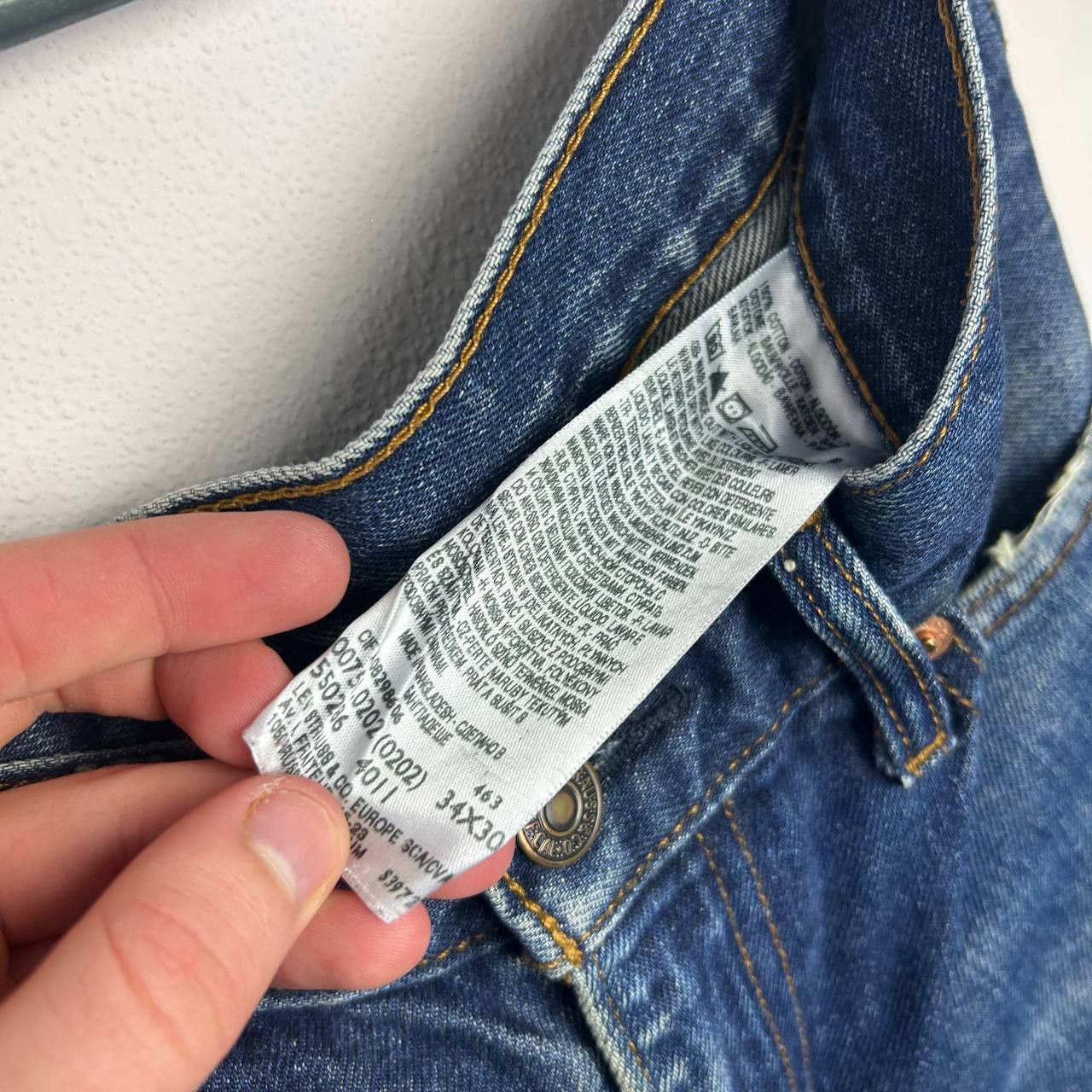Levi's Vintage Clothing vintage levis 751 Baggy Blue denim streetwear jeans Size US 34 / EU 50 - 13 Thumbnail