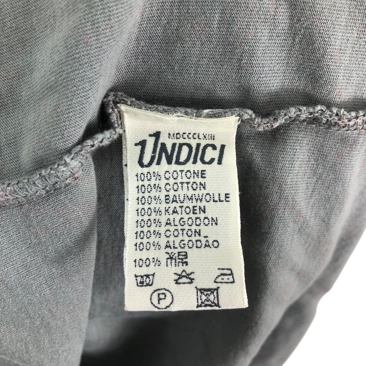 Vintage Vintage UNDICI Italia T Shirt Center Logo Size L Size US L / EU 52-54 / 3 - 6 Thumbnail