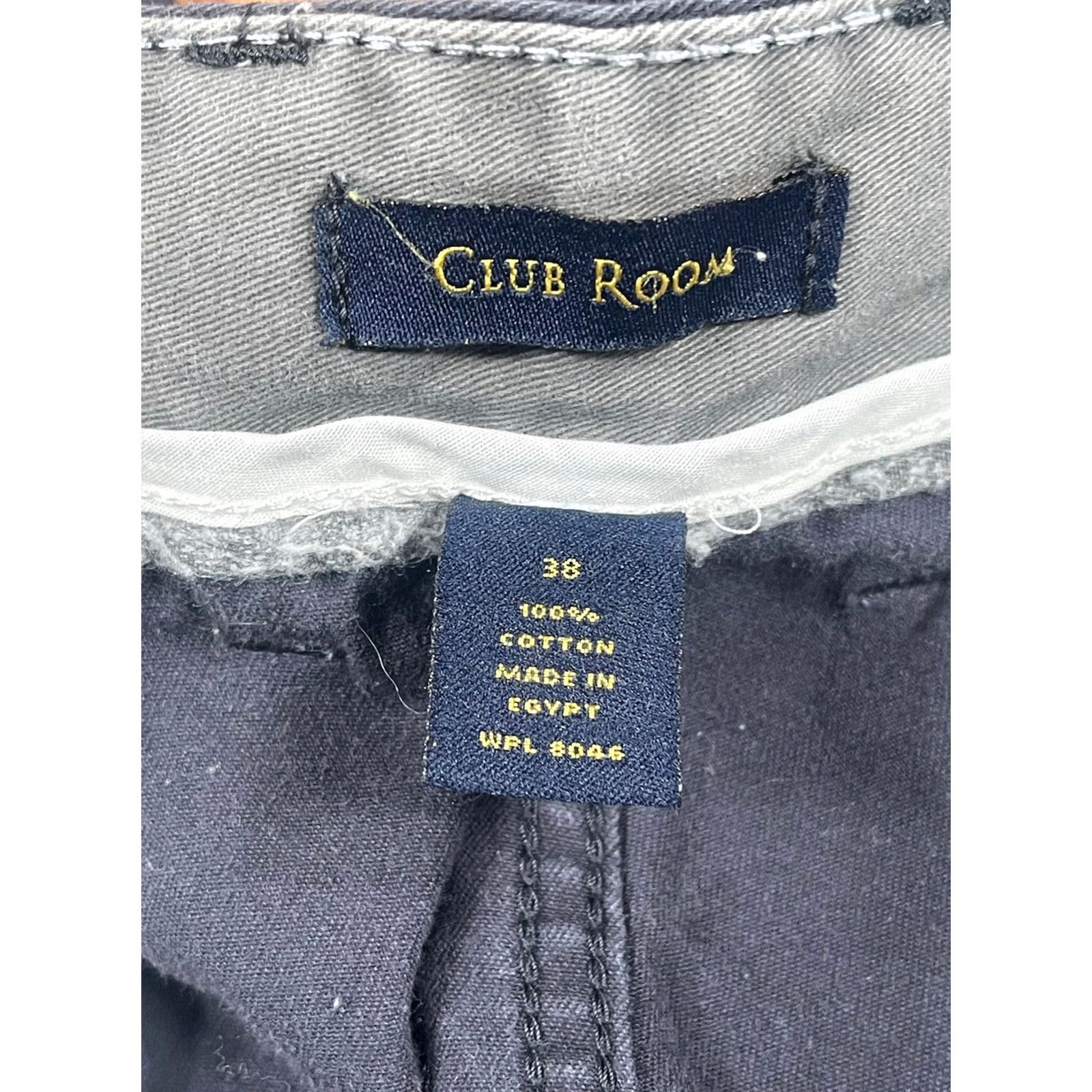 Club Room Club Room Shorts Mens 38 Navy Blue Cargo Pockets Cotton Utility Khaki Canvas 10in Inseam Button Belt Loops Distressed? No. Size US 38 / EU 54 - 6 Thumbnail