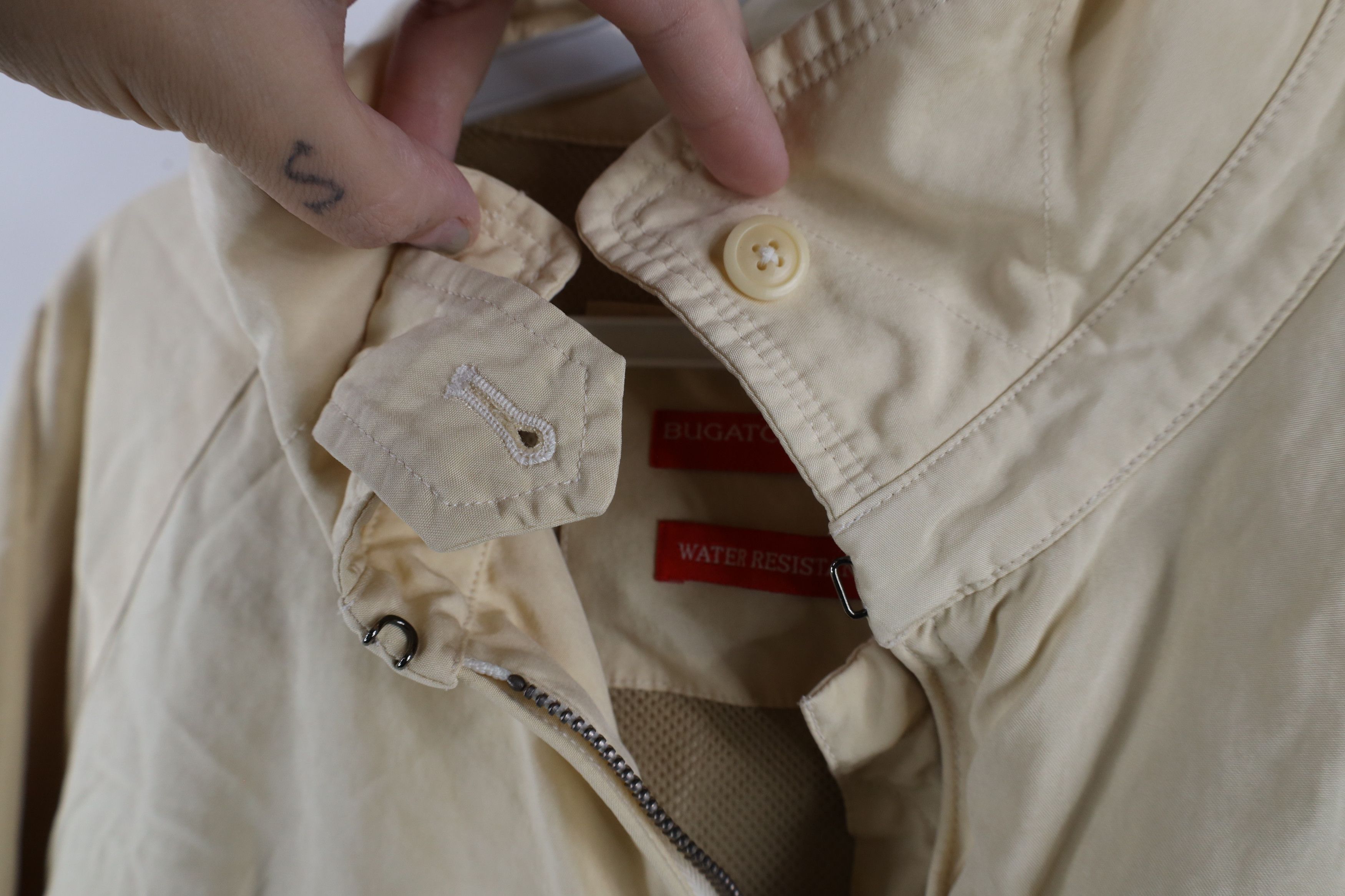 Vintage Vintage Bugatchi Uomo Beach Golf Links Silk Bomber Jacket Size US XL / EU 56 / 4 - 5 Thumbnail