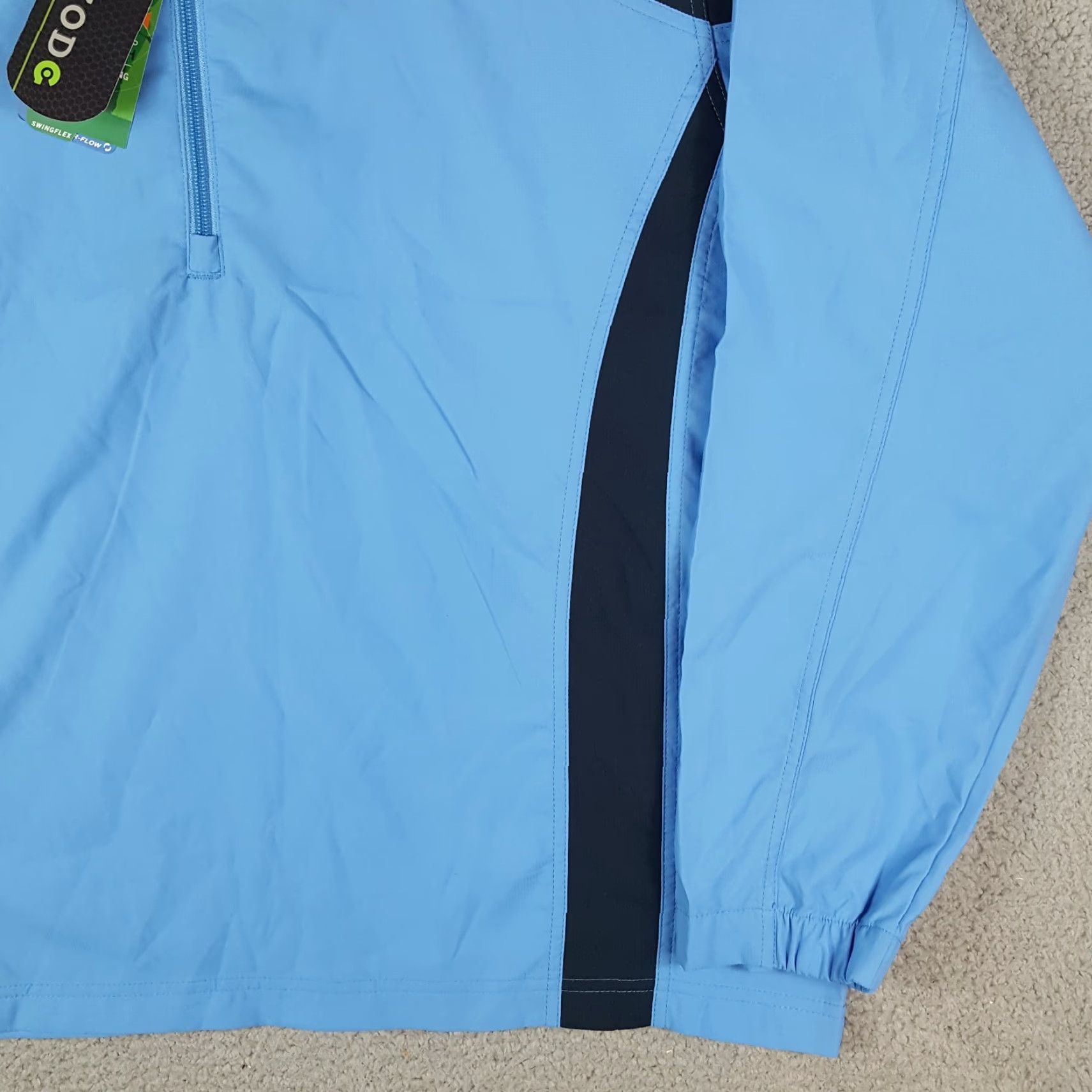 Izod VINTAGE IZOD Breathable 1/2 Zip Golf Windbreaker Men's XL Polyester Shirt Preppy Jacket Size US XL / EU 56 / 4 - 5 Thumbnail