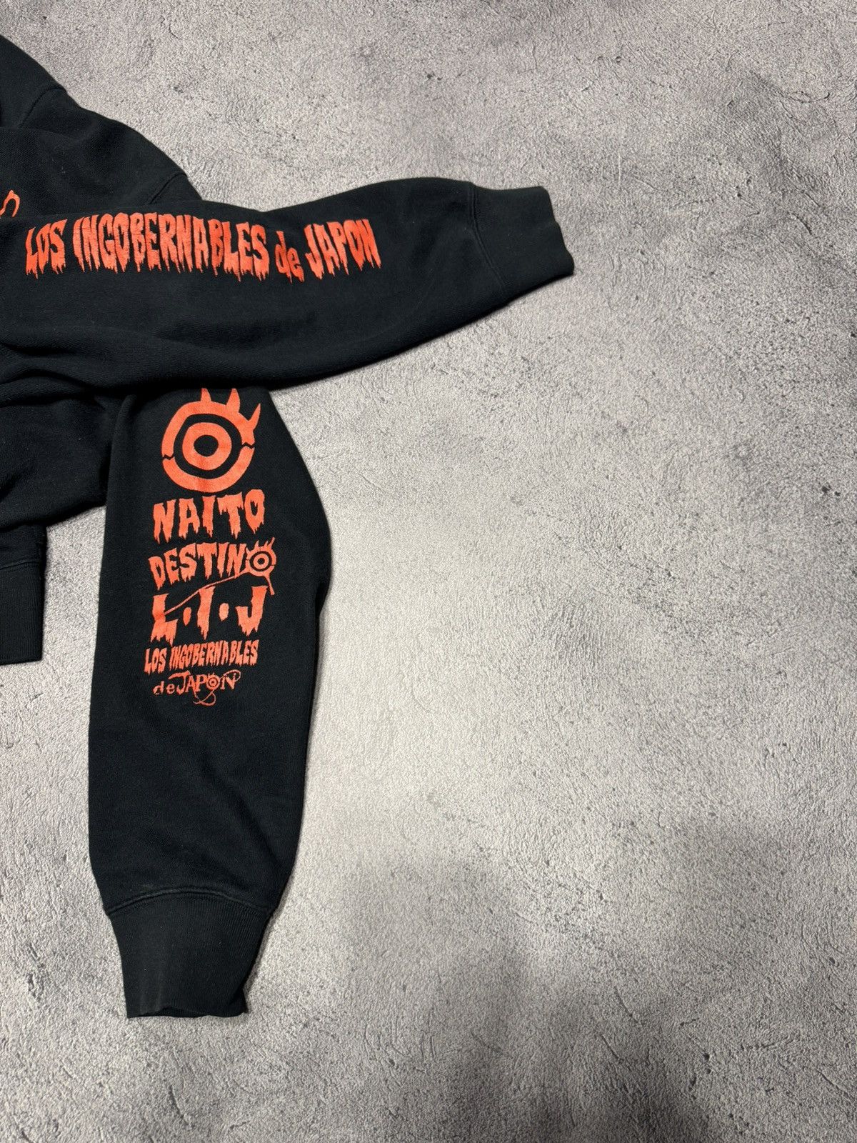 Vintage 🐞 Tetsuya Naito TRANQUILO Los Ingobernables de Japon Hoodie Size US XL / EU 56 / 4 - 3 Thumbnail