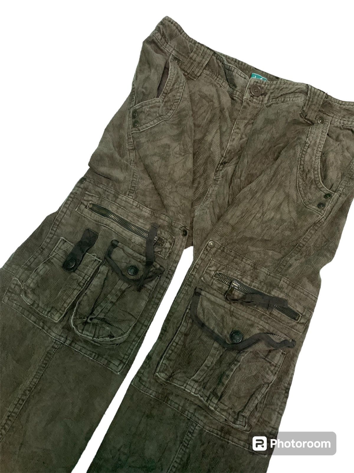 Hysteric Glamour 💥 Japanese U.G.I.Z Corduroy Cargo Pant Size US 33 - 1 Thumbnail