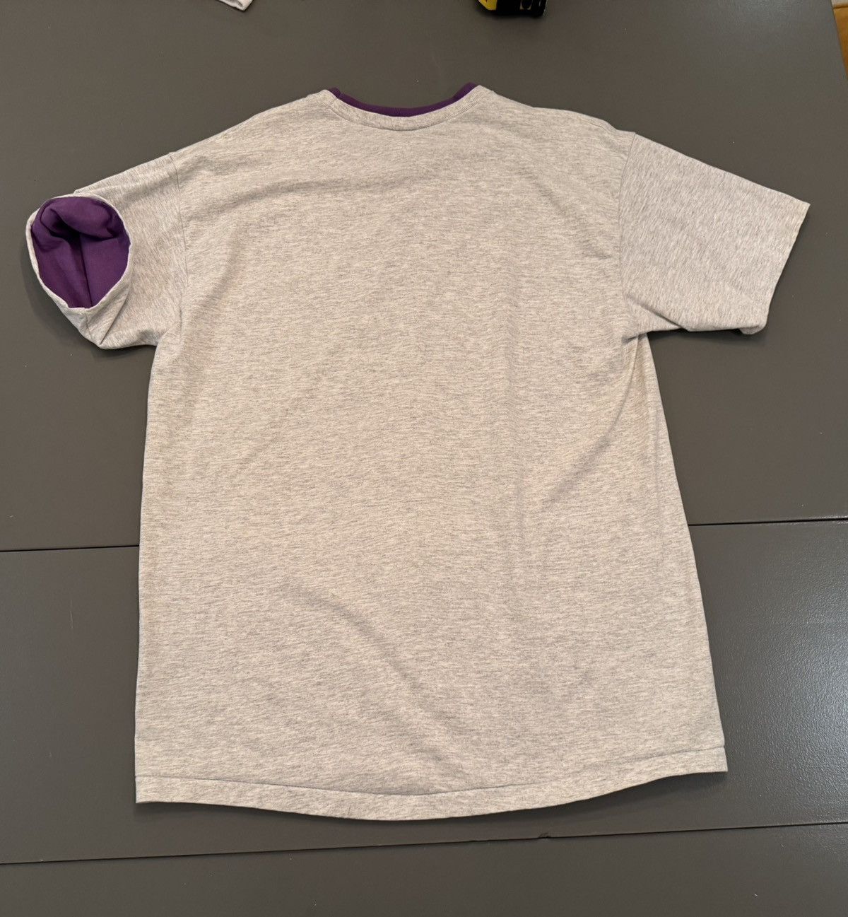 Anvil × Vintage Anvil Purple Lined T-Shirt Size US XL / EU 56 / 4 - 3 Thumbnail