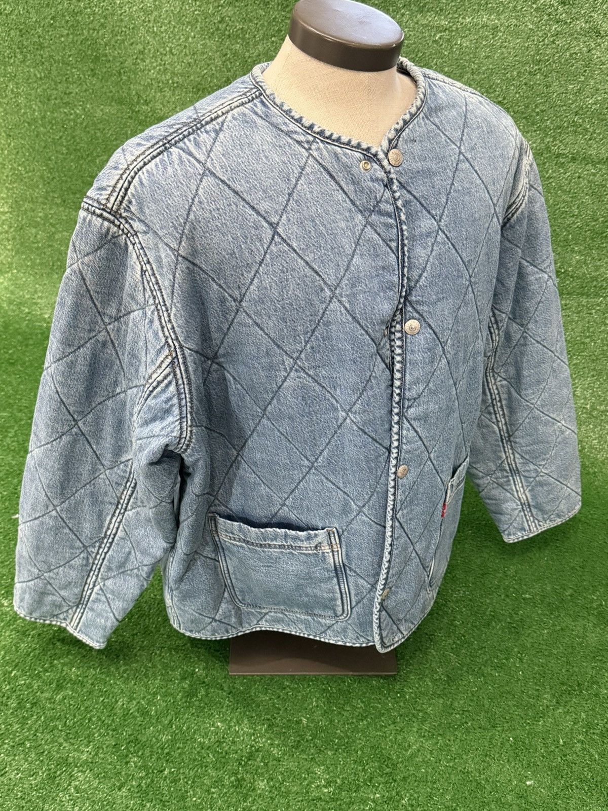 Levi's Levi’s Reversible Jacket Denim Flannel Size US XL / EU 56 / 4 - 2 Thumbnail