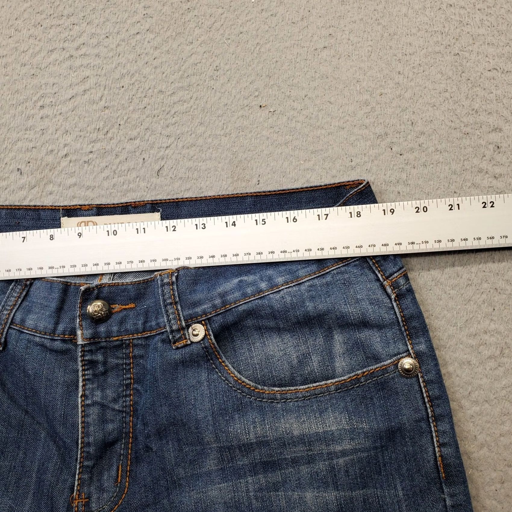 Vintage Blue Rag Bootcut Jeans Mens 38 Blue Denim Medium Wash 5-Pocket Design Streetwear Jeans Size US 38 / EU 54 - 6 Thumbnail