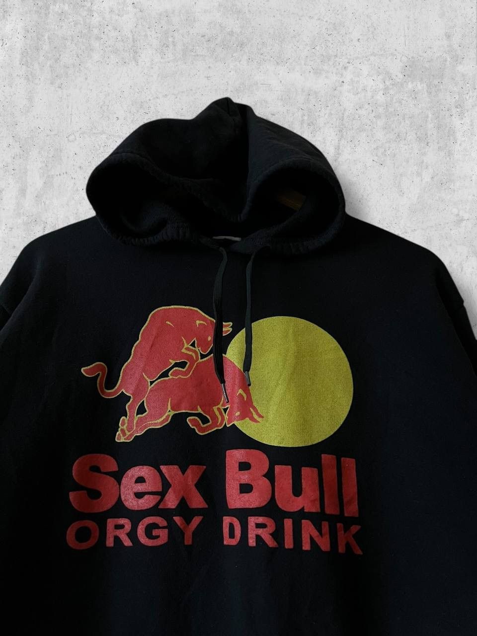 Vintage Sex Bull Energy Drink Vintage Hoodie hooded sex boxy Size US M / EU 48-50 / 2 - 2 Thumbnail