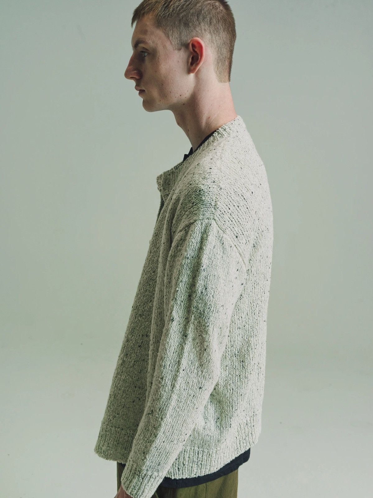 MAN-TLE Salt Knit R15Z3 Cardigan Size US M / EU 48-50 / 2 - 9 Thumbnail