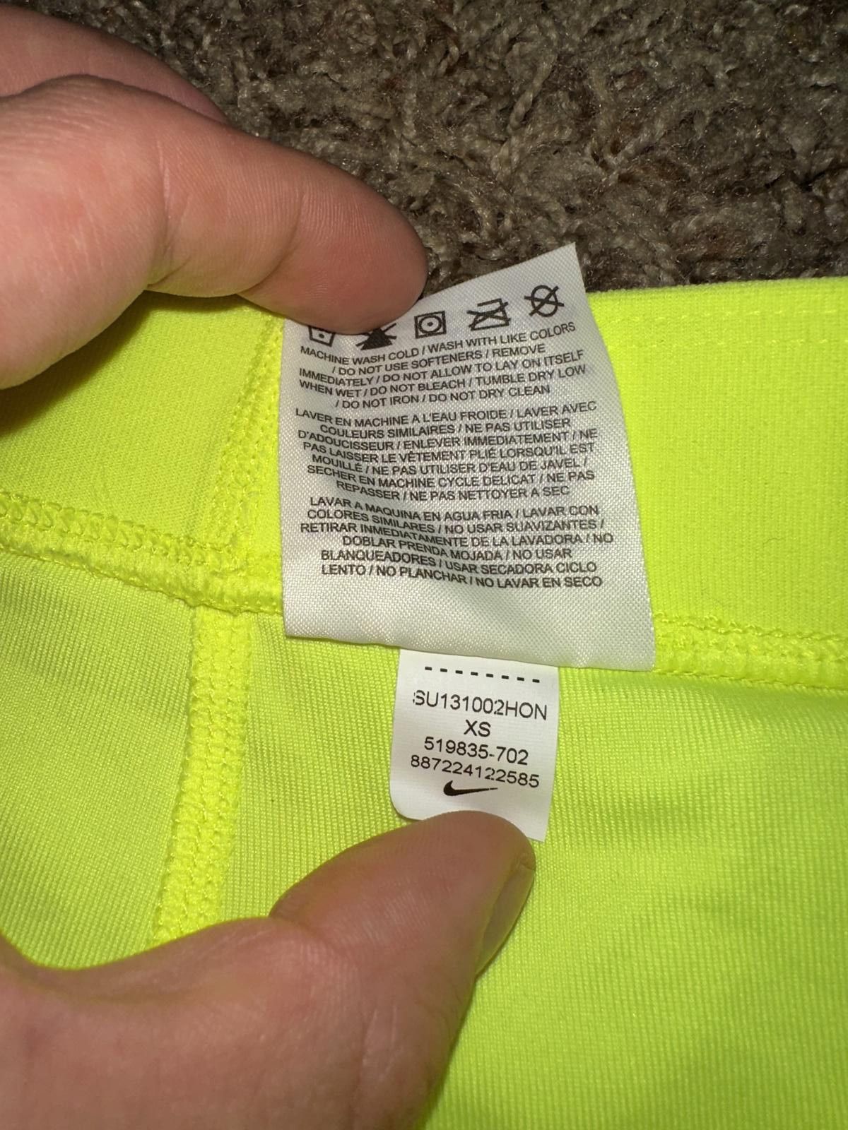 Nike Nike Women's Tempo Boy Shorts Athletic Running Shorts Size 26" / US 2 / IT 38 - 2 Thumbnail