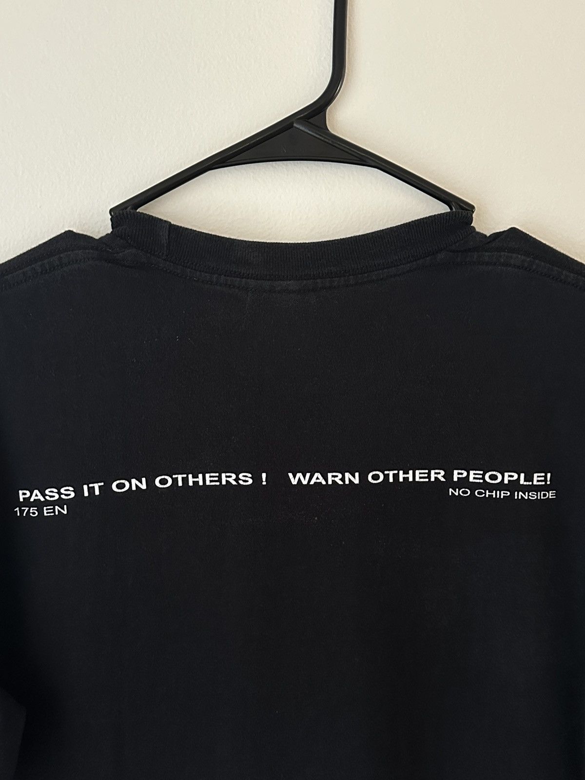 Supreme Supreme Warning Tee Size US S / EU 44-46 / 1 - 4 Thumbnail