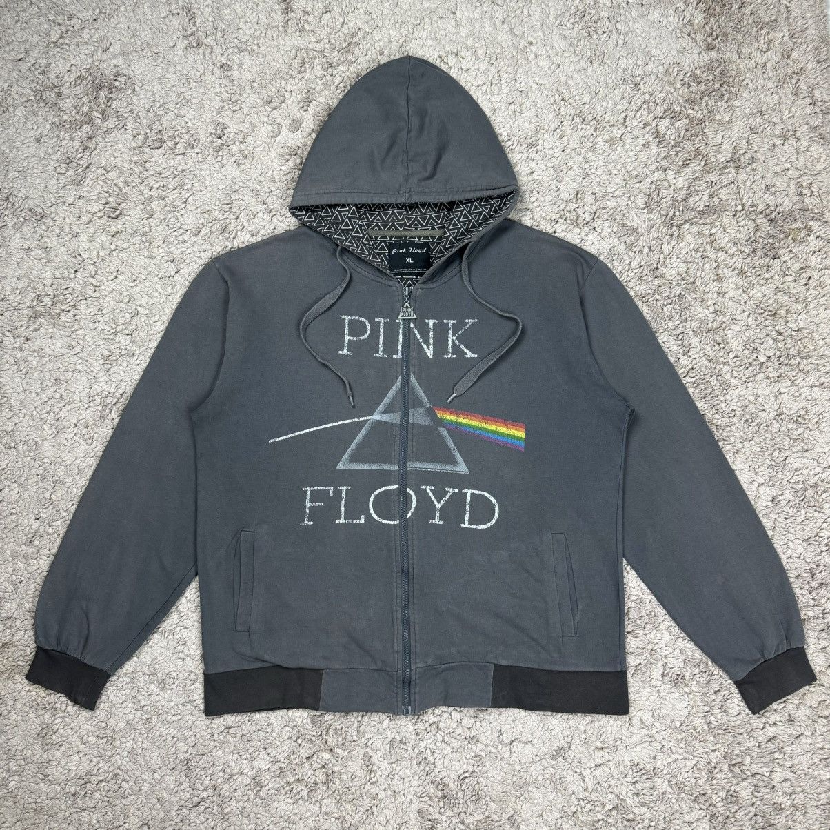 Vintage Pink Floyd Zipper Hoodie