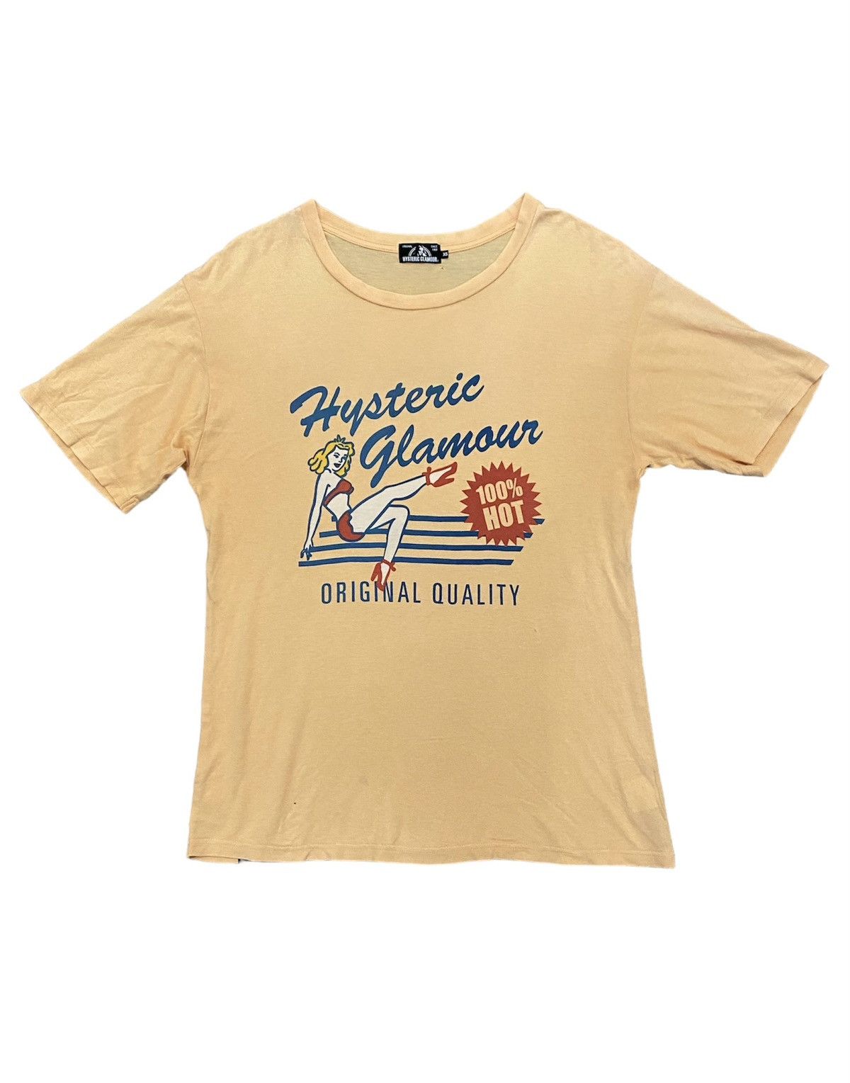 Hysteric Glamour Hysteric Glamour 100% pinup tee Size US M / EU 48-50 / 2 - 1 Thumbnail
